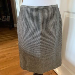 Ann Taylor wool lined skirt